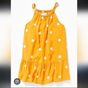 Old Navy Yellow Polka Dot Shirt